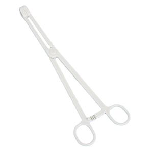 Pinzas Médicas Estériles de Plástico Suyang de 25 cm, Instrumento Desechable para Muestreo con Certificación CE, Color Blanco - Product Image 4