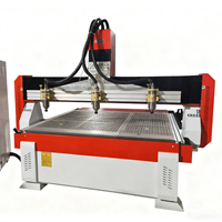 Routeur CNC 3D rotatif à 4 axes 1325 avec commande DSP, broche unique pour la sculpture et la gravure sur bois