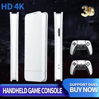 Console de Jeu Rétro Classique M15 20000+ Jeux, Station de Jeu Vidéo avec Stick, Prise en Charge de Plus de 20 Émulateurs, Sortie HD 4K, Connectivité Filaire/Sans Fil BT