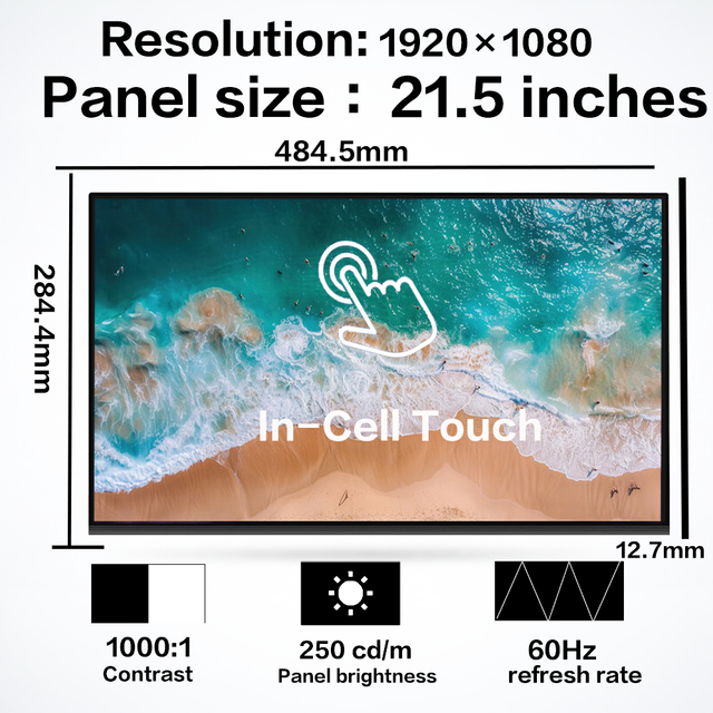 Hot Sale 21.5 Inch FHD LM215WFA-SSA1 SSA2 SSA3 Touch LCD Display for AIO Replacement Panel