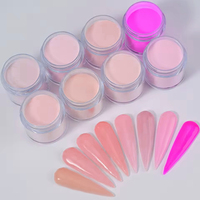 Oyafun Private Label Dipping Hochwertiges Luxus-Acrylpulver Cover Pink Nude 1Kg Nagel-Acryl-Dipping-Pulver