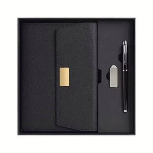 New Premium Promotional Business Gift <b>Set</b> 3 in 1 <b>Notebook</b> Pen USB Flash Print Logo Brand Gift <b>Set</b> for Promotional Business Gifts - Product Image 5