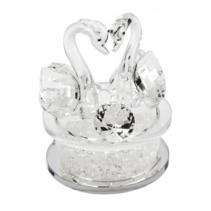 Cigni di Vetro: Eleganti Decorazioni in Cristallo (Scatola Non Inclusa) - Product Image 2