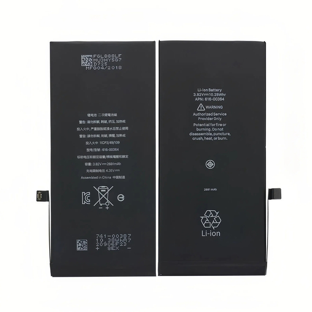 Smart Phone Replacement Battery For iPhone 8 616-00357 1821mAh Internal Li-ion Polymer Power Pack Bateria Wholesale Parts New