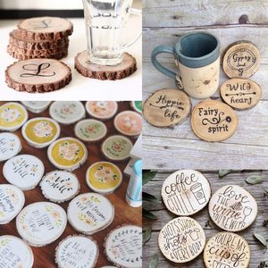 Tranches de <span class=keywords><strong>bois</strong></span> naturel non finies personnalisées Tranches de <span class=keywords><strong>bois</strong></span> naturel DIY Artisanat de Noël Arbre de pin inachevé Tranches de <span class=keywords><strong>bois</strong></span> Sous-verres - Product Image 3