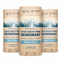 Déodorant naturel pour hommes |   Stick anti-odeur sans aluminium |   Parfum Fresh Falls |   Étiquetage privé OEM