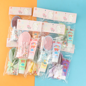 Kit sisir bantalan udara DIY lucu, dengan Resin kartun Set mainan lukisan buatan tangan edukasi menggunakan lem krim - Product Image 5