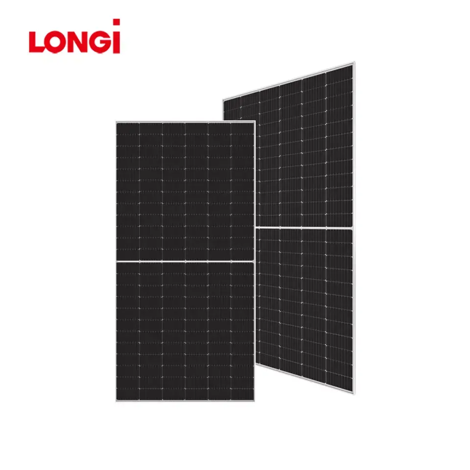 Longi solar panel 560W 565W 570W 575W 580W HI-MO5 182mm mono PERC solar panels for PV plant with good cost