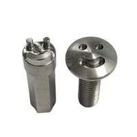 Vis de sécurité et vis antivol sur mesure en acier inoxydable 304/316, filetage UNC M5/M6/M8, finition brute, têtes OEM