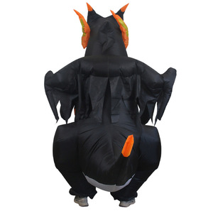 Costume de <span class=keywords><strong>Dragon</strong></span> <span class=keywords><strong>Gonflable</strong></span> Fantaisie d'Halloween Personnalisé, Costume de Mascotte d'Halloween, Spectacle de Scène, Déguisement de Dinosaure T-rex - Product Image 3