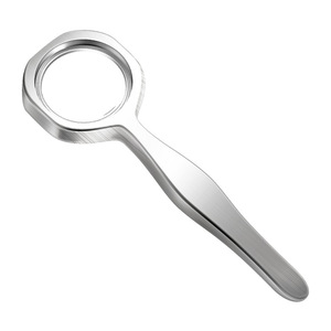 Abridor de botellas de acero inoxidable 304 redondo multifuncional para licor, cerveza, bebidas, uso en restaurantes - Product Image 4