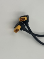 Connecteur de faisceau de câbles coudé à 90 degrés Antmade XT60, conducteur en cuivre étamé, isolation en PVC, longueur personnalisable, automobile