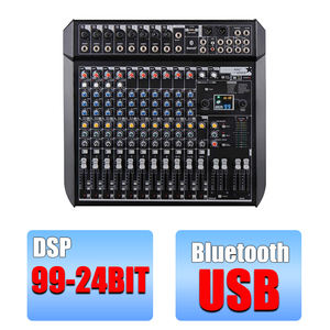 TG18 ขายตรงจากโรงงาน เครื่องผสมเสียงระดับมืออาชีพ 18 แชนแนล สำหรับการแสดงบนเวที การประชุมผ่านบลูทูธ และการเชื่อมต่อ USB - Product Image 5