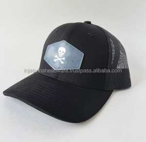 Gorra de béisbol unisex de diseño personalizado OEM, estilo camionero, de 5 paneles, con parche bordado en 3D, para hip hop, malla, uso en exteriores, playa y ciclismo. - Product Image 5