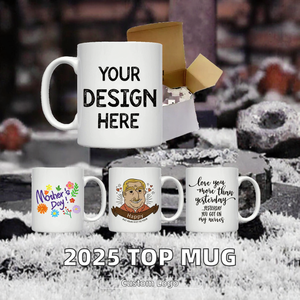 2026 Best Selling 11 oz White Bone <strong>China</strong> Sublimation <strong>Mug</strong> with Customizable Minimalist Logo Pattern for Giveaways <strong>Large</strong> Capacity - Product Image 2