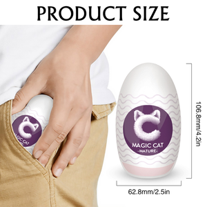 Conjunto Completo com 6 Peças de Masturbador Masculino Flexível, Kit Oral e Vaginal em Silicone Texturizado, Ovos de Masturbação para Homens - Product Image 2
