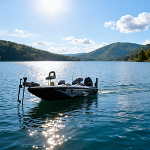 Bateau à moteur en aluminium soudé de couleur personnalisée, <span class=keywords><strong>coque</strong></span> en aluminium haute vitesse avec moteur inclus - Product Image 2