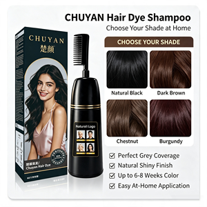 แชมพูย้อมผม CHUYAN 3-in-1 ให้สีผมเร็วทันใจ ด้วยน้ำมันอาร์แกน สำหรับใช้ทุกวัน ได้รับการรับรองมาตรฐาน ISO GMPC บริการ OEM ODM - Product Image 1