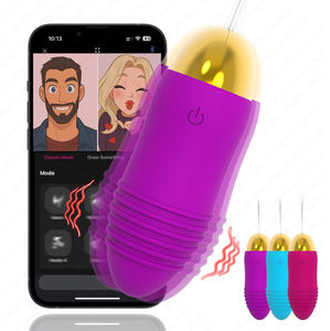 Penjualan Terbaik mainan seks stimulasi nirkabel silikon telur bergetar lompat Mini pengendali aplikasi <span class=keywords><strong>Vibrator</strong></span> yang dapat dipakai untuk wanita - Product Image 1