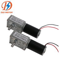 Moteur à engrenages sans fin micro DC personnalisé 6V 12V 18V 24V à faible régime 5RPM 10RPM à couple élevé pour moulin à café