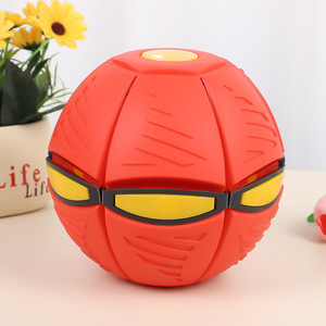 Bola Terbang LED untuk Anjing, Mainan Kunyah Anjing, Bola UFO Ajaib dengan Lampu LED, Produk Baru 2026 - Product Image 3