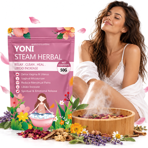 Mezcla de hierbas naturales para vaporización vaginal de marca privada, con apoyo cálido para el cuidado íntimo femenino y confort durante el período. - Product Image 1