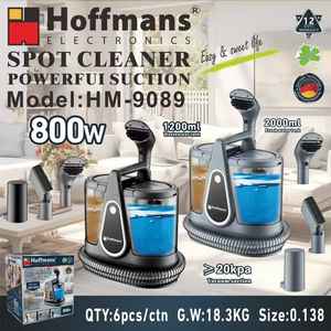 <span class=keywords><strong>Nettoyeur</strong></span> de tapis portable moderne 800W <span class=keywords><strong>et</strong></span> vapeuruse pour vêtements, double réservoir 2000ml, technologie d'aspiration puissante - Product Image 4