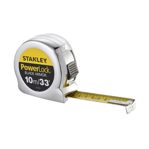 Ruban à mesurer Stanley PowerLock 10m 33ft Blade Armor - Product Image 1