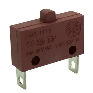 Vi giới hạn chuyển đổi 125V/250V 16A spdt Snap hành động nút 3 pin tact vi chuyển đổi