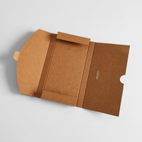 Vente en gros boîte d'emballage pour étui de téléphone en papier kraft boîte d'emballage cadeau écharpe en forme d'enveloppe