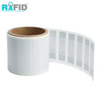 Étiquette RFID RAFID longue portée passif, 860-960 mhz, Alien H3/U8/R6, incrustation humide, ISO18000 6C UHF