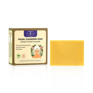 Jabón Facial <span class=keywords><strong>con</strong></span> Ácido Salicílico y Ceramida Aichun, Limpieza Profunda, Hidratante, Antiarrugas, Jabón de Belleza Facial - Product Image 1