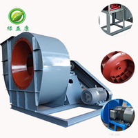 Ventilateur centrifuge à conduite 380V avec pales en fonte pour système de dépoussiérage et d'extraction des fumées, ventilation industrielle