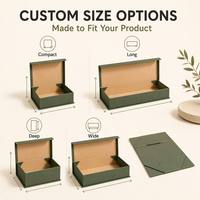 Boîte cadeau pliable colorée pour chaussettes avec plateau de séparation pour emballage de vêtements haut de gamme pour commandes de marques