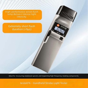 Tacómetro Digital Portátil Testo 476 con Luz Estroboscópica LED, Medidor de Velocidad Rotacional de Alta Precisión, Tacógrafo Digital de China - Product Image 3