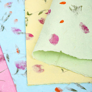 Wholesale of hand torn flower <b>wrapping</b> <b>paper</b> and handmade lantern petal <b>paper</b> gift <b>wrapping</b> materials - Product Image 2