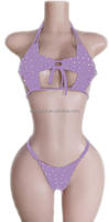 Tenues de danse exotiques professionnelles sexy en gros, tenues de pole dance portables, nouvelle lingerie sexy - Taille unique