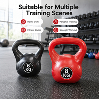 Haltères en acier personnalisés OEM, rouge, bleu, noir, durables, écologiques, antidérapants pour la salle de sport à domicile, la remise en forme et les exercices