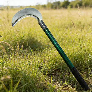 Faucille à manche en fibre de verre de qualité industrielle avec lame en acier au carbone pour la récolte agricole et la taille des jardins - Product Image 4