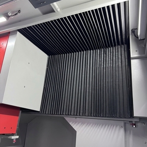 Cache-boudin flexible télescopique CNC de type <span class=keywords><strong>accordéon</strong></span>, protection rectangulaire de type <span class=keywords><strong>accordéon</strong></span> - Product Image 2