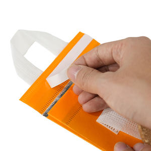 批发铝箔重型保温袋可重复使用无纺布手提袋带定制徽标 - Product Image 6