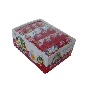Niño dibujos animados dinosaurio sorpresa huevo <span class=keywords><strong>chocolate</strong></span> con galletas dulces en caja de exhibición - Product Image 2