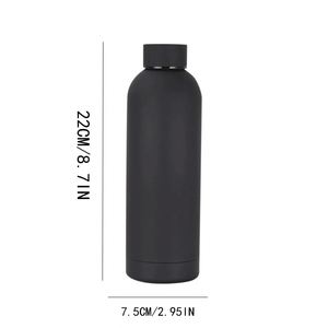 Vacuum Insulated Stainless Steel Water <b>Bottle</b> Double Wall Thermos Travel <b>Flask</b> Minimalist Design Multiple Colors Available - Product Image 6