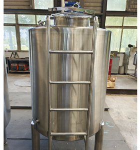 <span class=keywords><strong>เครื่อง</strong></span>ทำน้ำแข็ง500L หม้อต้มน้ำผลไม้แบบ<span class=keywords><strong>กด</strong></span>เย็นถังผสมผนังสองชั้น - Product Image 5