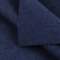 Tissu popeline populaire, écologique, de poids moyen, en mélange coton-lin, teint en fil, pour chemises homme, femme et enfant
