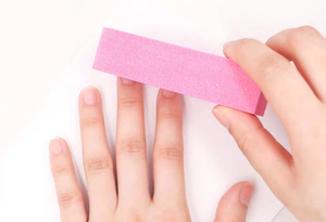Bloc tampon <span class=keywords><strong>jetable</strong></span> <span class=keywords><strong>Lime</strong></span> à ongles en papier de verre 4 faces Marque privée <span class=keywords><strong>Lime</strong></span> à ongles blanche Tampon de <span class=keywords><strong>lime</strong></span> à ongles - Product Image 2