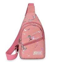 Nueva mochila pequeña para mujer, ligera, informal, resistente al agua, combina con todo, bolso de hombro, bolso cruzado de viaje, B-3467