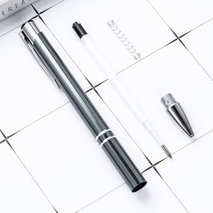Nouvelle promotion : Stylos à bille en métal pas chers avec impression personnalisée gravée au laser, logo de marque, fabricant de stylos à bille, cadeau - Product Image 4