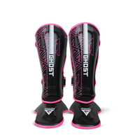 WOLON Nouveau Design MMA/Boxe Taekwondo Protège-tibia S M L Personnalisable Logo Cheville/Pied Protecteur