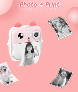 Cámara instantánea para niños lente dual 1080P cámara digital full HD niños mejores juguetes al aire libre de mano Mini cámara de impresora térmica - Product Image 6